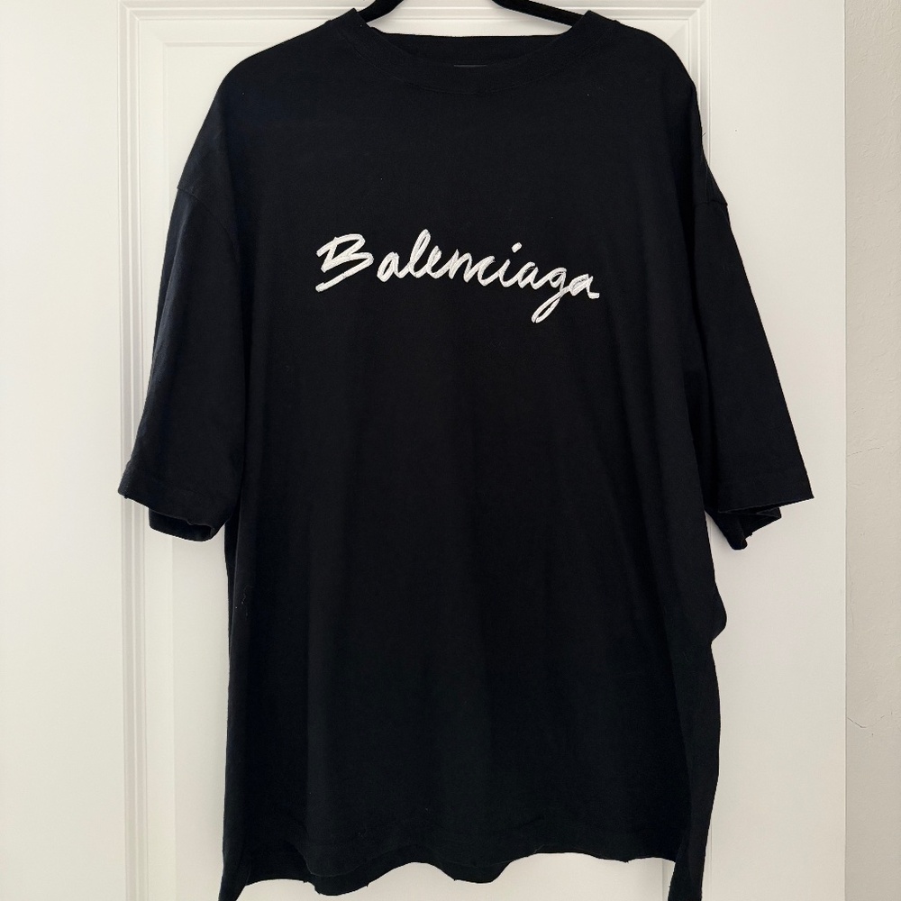 Balenciaga oversized tee